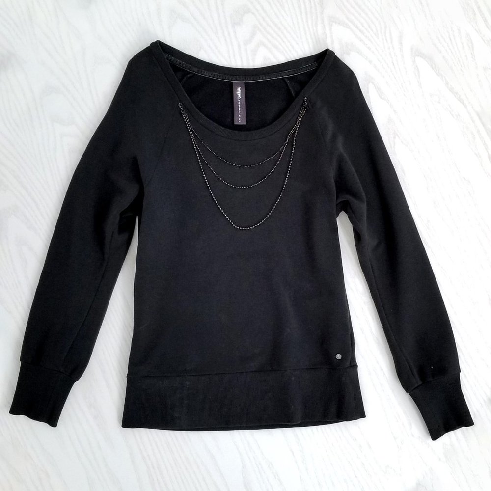 Levi's | Cold Shoulder Chain Sweater